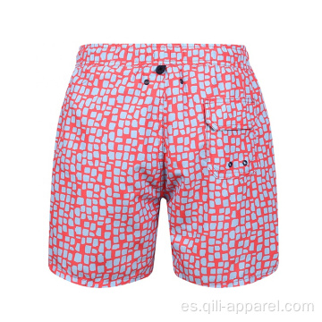 Shorts de baño de playa para hombres